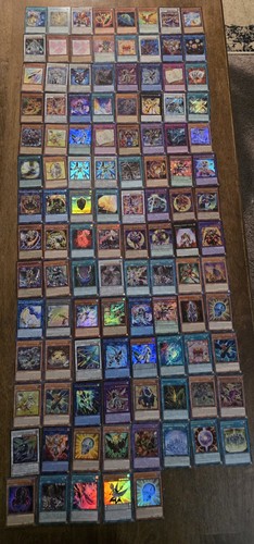 Lotto 99 carte tutte - yu-gi-oh!,