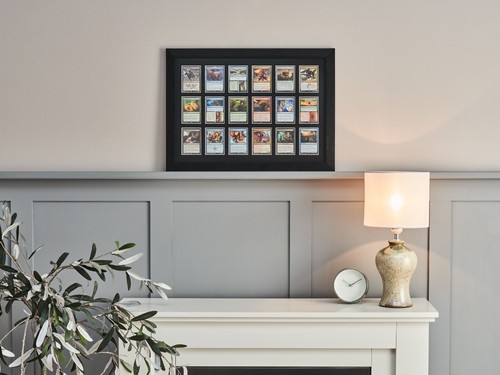 Trading card frame - trading, |