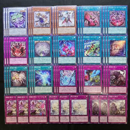Mazzo foresta bianca - yu-gi-oh,