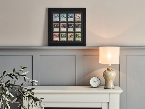 Trading card frame - card,