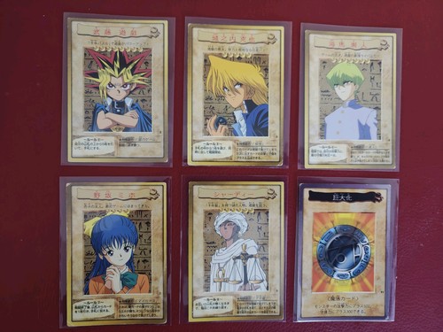 Carddass six 6 piece - yu-gi-oh,
